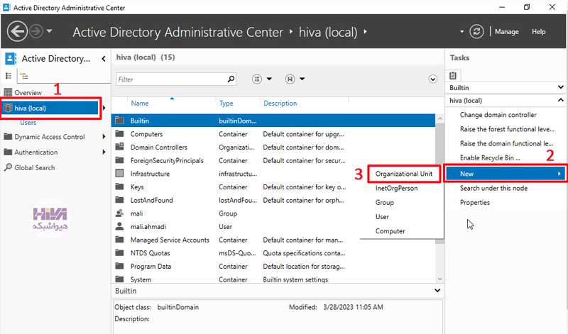 Active Directory Administrative Center