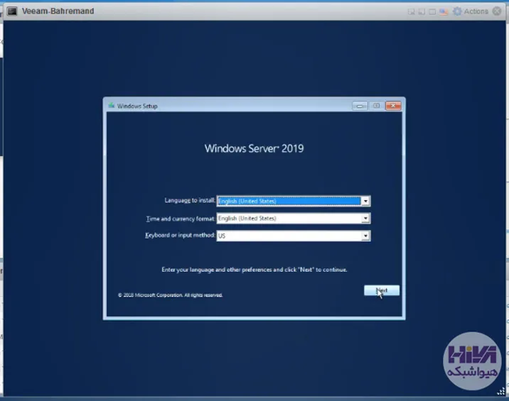 ایجاد ماشین مجازی در ESXi