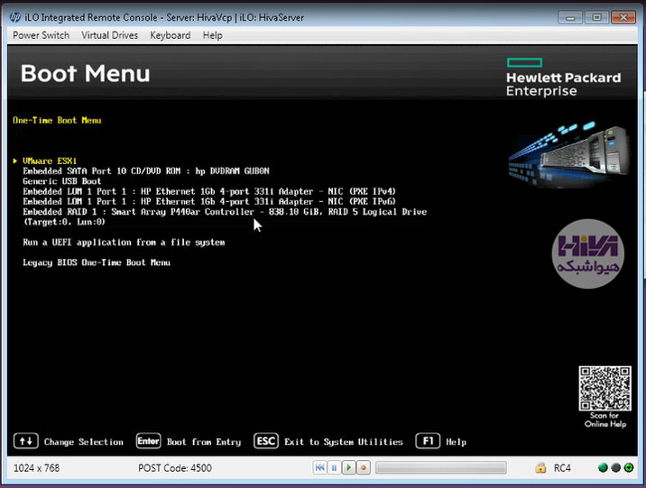 نصب ESXi 7.0.3