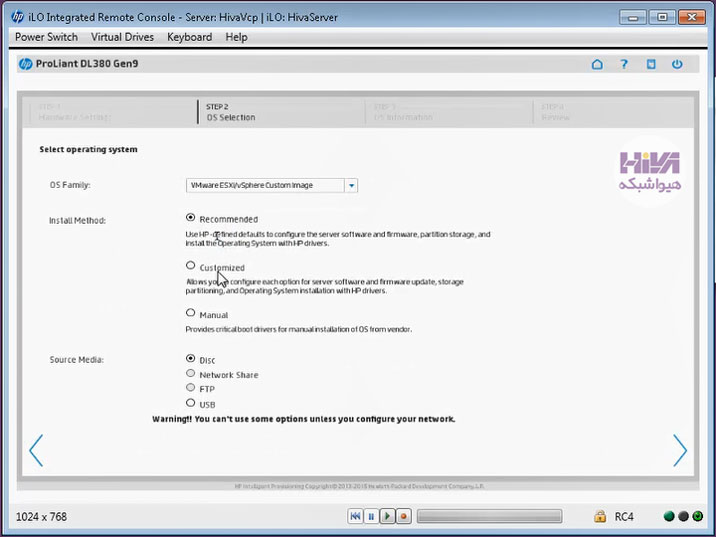نصب ESXi 7.0.3