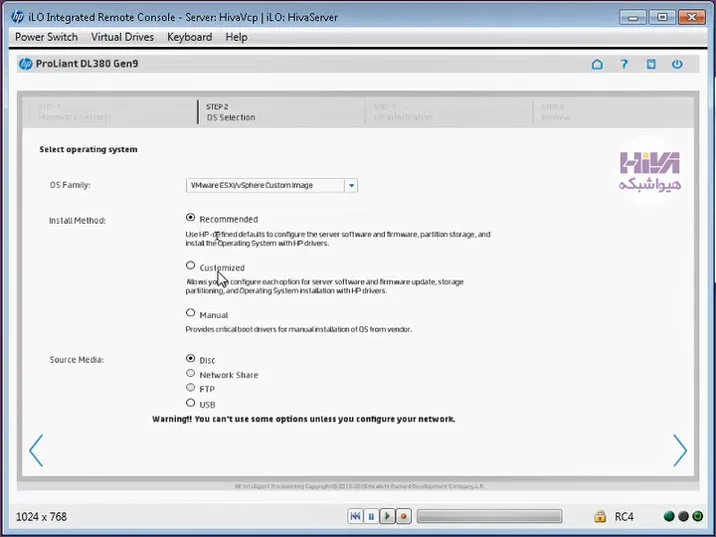 نصب ESXi 7.0.3