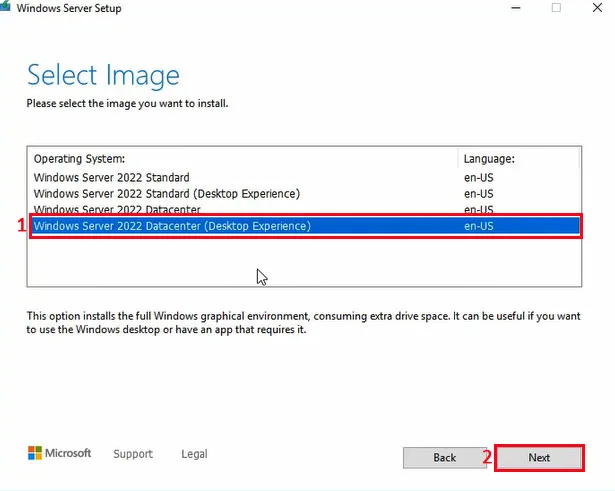 Upgrade windows Server 2019 to 2022