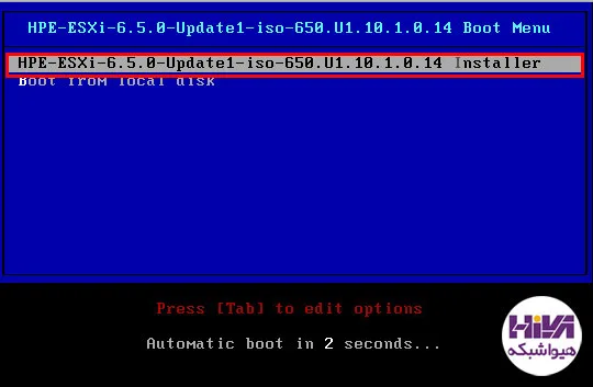 ارتقا ESXi6 به نسخه های بالاتر