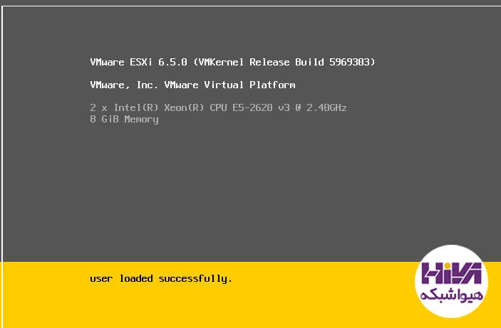 نصب ESXi6.5