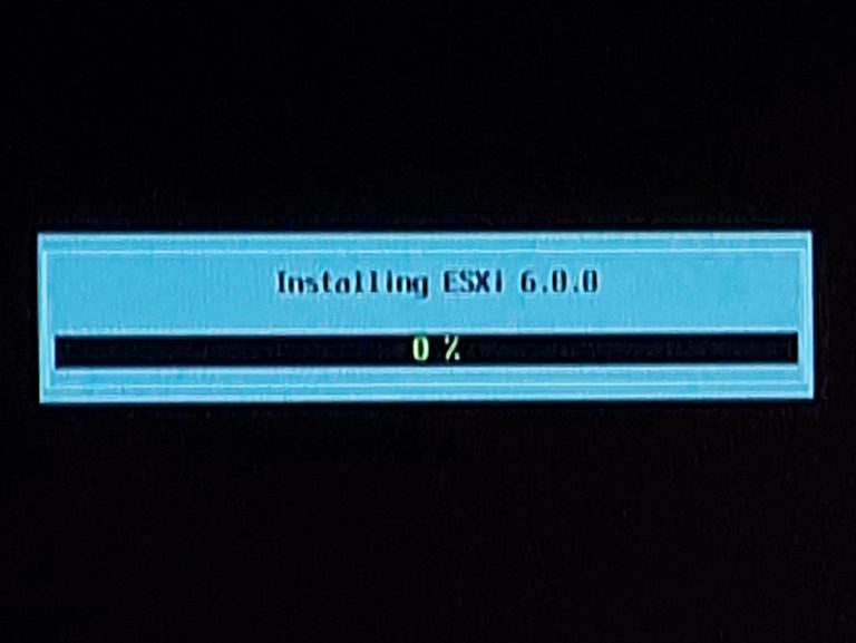 نصب ESXi