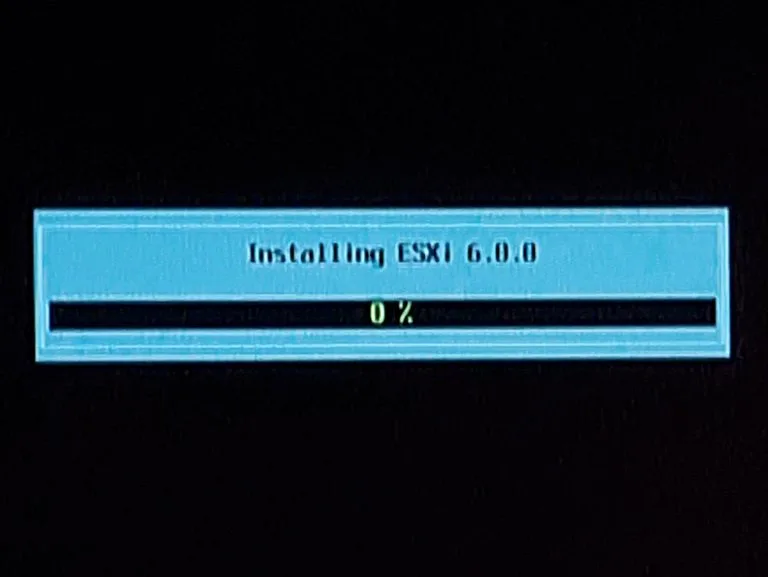 نصب ESXi