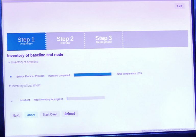 بروزرسانی Firmware سرور