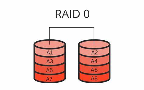 RAID 0 دبیک سرور